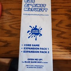 Kids Against Maturity Core Game & Expansion Packs 1-2 Card Game for Kids