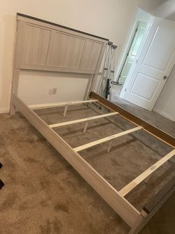 Brand new Wooden queen bed frame