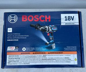 Bosch 18V Brushless 1/2" Hammer Drill/Driver