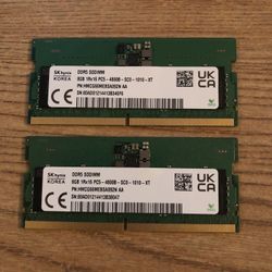 16GB DDR5 Laptop (SO-DIMM) Memory