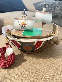 Loungefly One Piece Thousand Sunny Ship Crossbody Bag