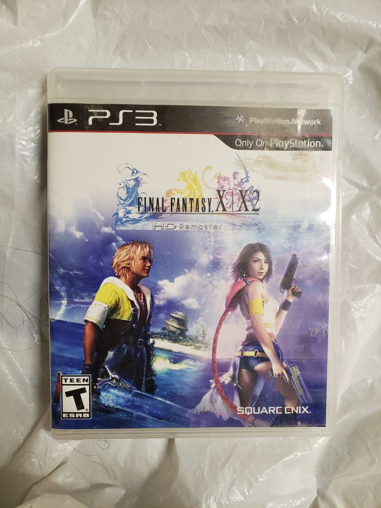 PS3 Final Fantasy X/X2 HD Remastered Game 