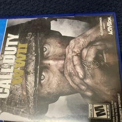 PS4 COD WWII Game