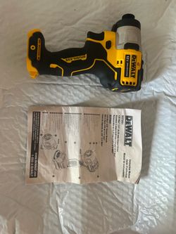 DEWALT 1/4 inch brushless 20V impact wrench