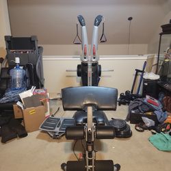 Bowflex Revolution Workout Cable, Row, Curls, And Leg Press Machine 