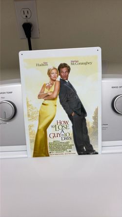 Brand new tin from the movie how to lose a guy in 10 days