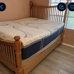 $50 Wooden Headboard Queen 