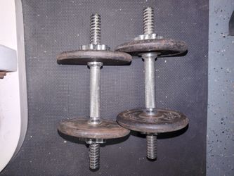 Adjustable Dumbell Set With Weights