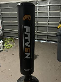 Boxing Bag And Gloves