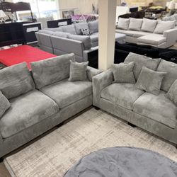 GRAY SOFA LOVE: $550