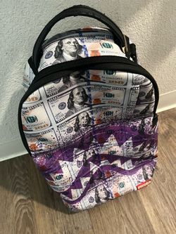 Spray ground backpack