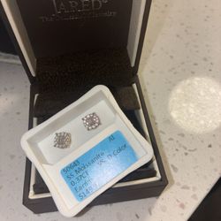Moissanite Earrings (lab Diamonds) 