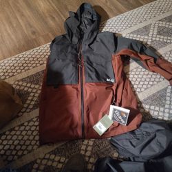 REI Jacket/ First Chair GTX. BLACKCHERRY WOOD "LRG."