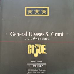 GI Joe Timeless Collection General Ulysses S. Grant Civil War Series 12" Figure