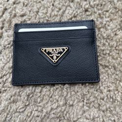 Prada Credited T Card Holder $150