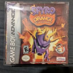 Sealed Spyro Orange The Cortex Conspiracy For Gameboy Advance 