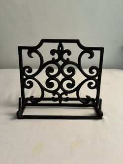 Cast Iron Cookbook Stand