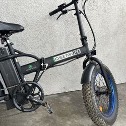 E-bike. Bicicleta Electrica