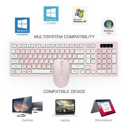 Computer Keyboard Pink