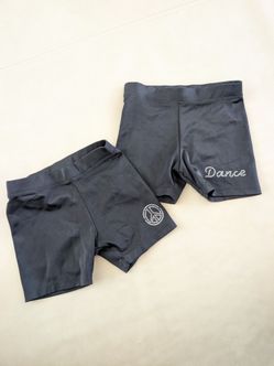 Black Dance Shorts – Set of 2