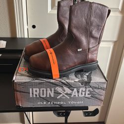 Work Boots / Botas Para Trabajo Size 8 Men 