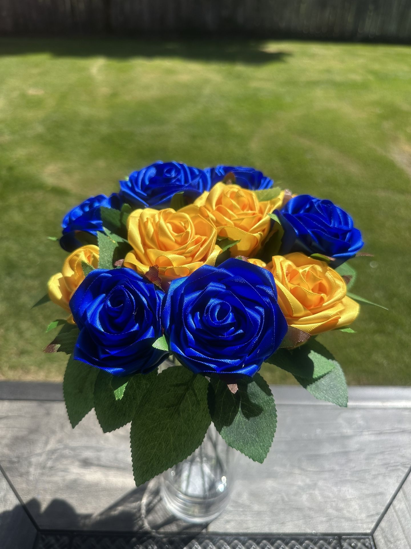 Handmade Forever Ribbon Roses