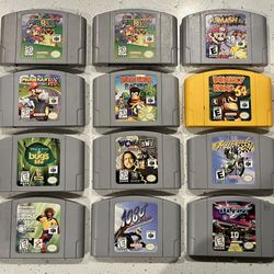 Nintendo 64 Video Games 