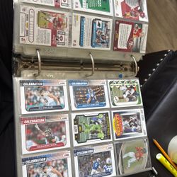 Basketball  Lot Binder Football Too