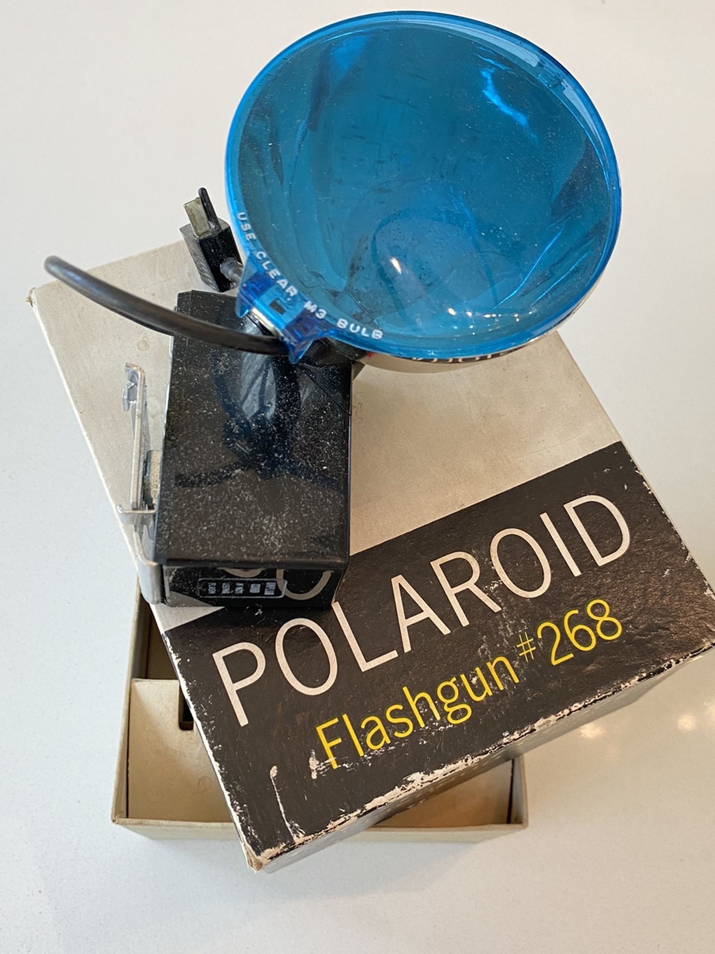 Vintage Polaroid Camera Flash