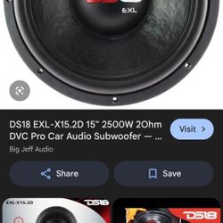 Woofers New In Box Two Of Them