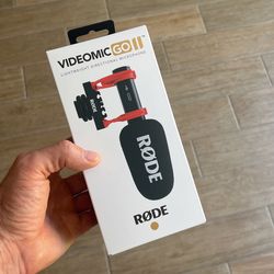 New: Rode VideoMic Go II Lightweight, Directional Microphone