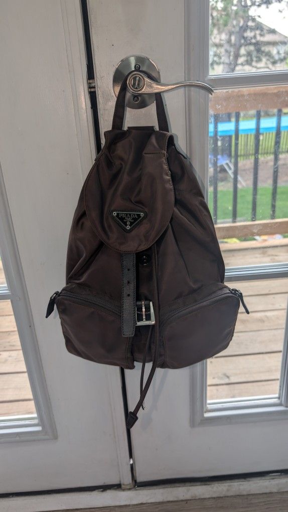 Prada Nylon Tessuto Backpack