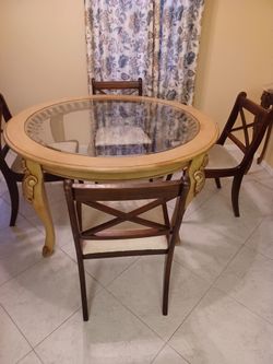 Beautiful Glass top table