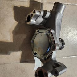 Blueprint Aluminum Long Nose Water Pump For Chevy  Small Block