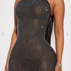 Rhinestone Cocktail, Holiday, Party dress