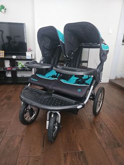 Babytrend Navigator Double Jogger Stroller
