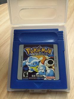 Pokemon Game Blue Version for GameBoys