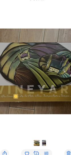 Clay art Vineyard 2 Pc Chip And Dip