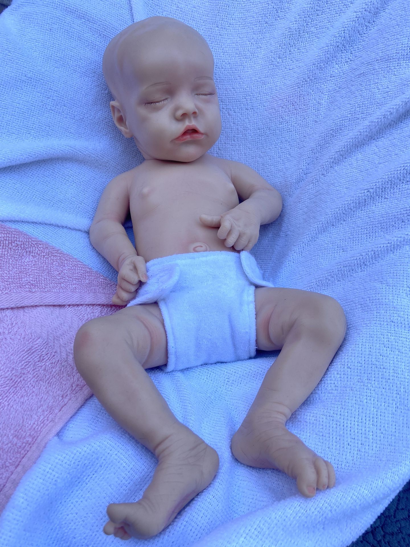 Full Silicone Reborn Baby Doll Twin B