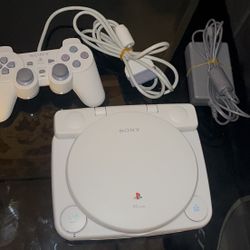 PlayStation One W/ LCD Screen Combo Bundle & Games 