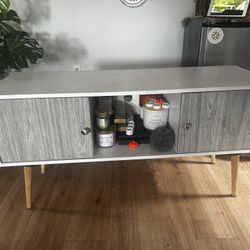 Mid Century TV Console  