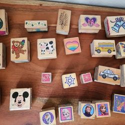 Wooden Rubber Stamps