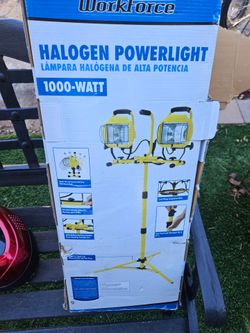 Halogen powerligth 1000-watt new