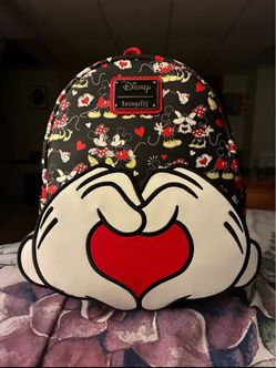 Loungefly Disney Mickey & Minnie Mini Backpack