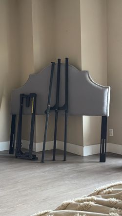 Headboard and bed frame