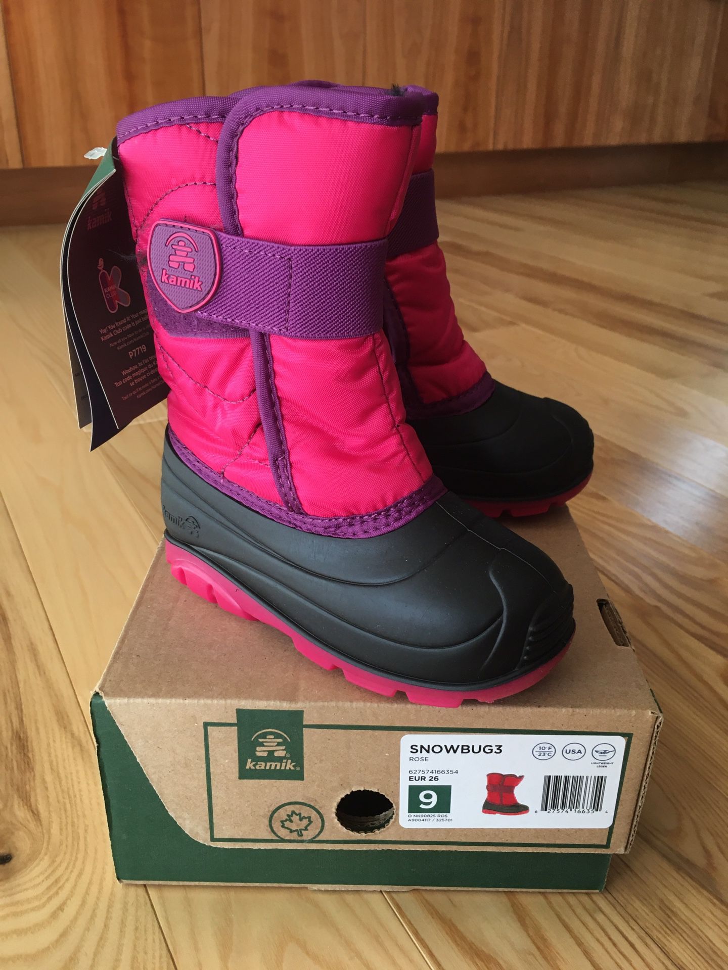 Kamik SnowBug Winter Boots (NEW)