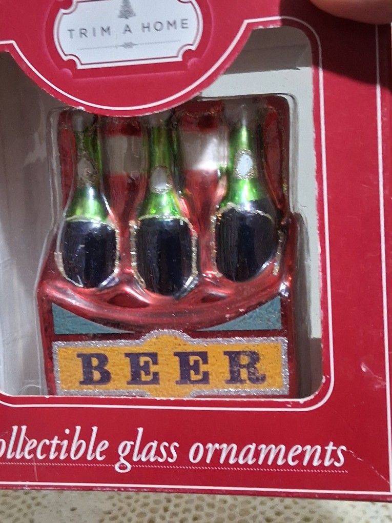 Collectible Glass Ornaments New With Box 