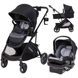 Baby Trend Passport® Switch 6-in-1 Modular Stroller Travel System with EZ-Lift™ PLUS Infant Car Seat