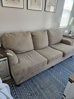 Beige/Brown Sofa
