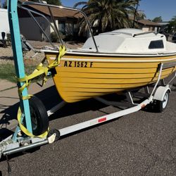 Trailer ,boat , Motor 